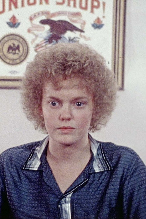 White Afro poster