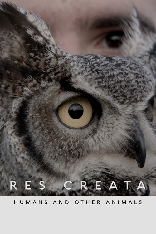 RES CREATA – Humans and other animals poster