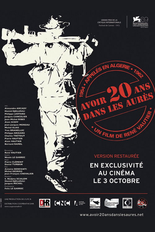 To Be Twenty in the Aures poster