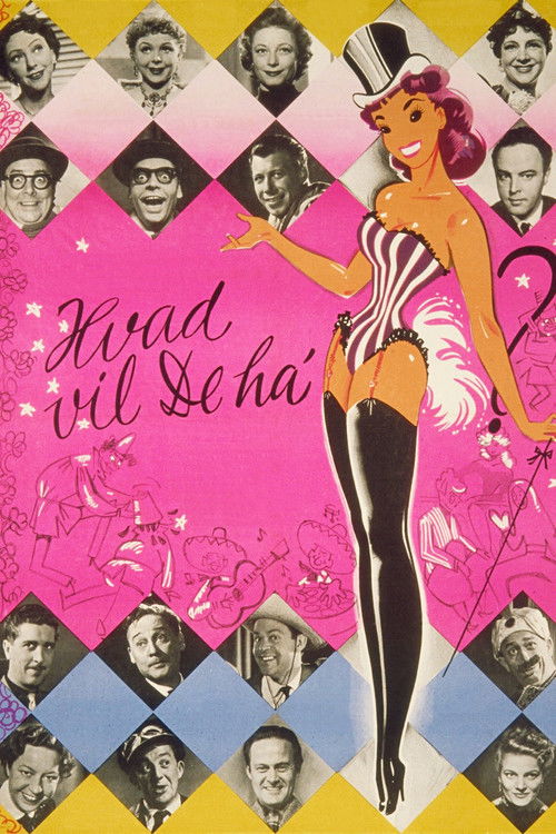 Hvad vil De ha’? poster
