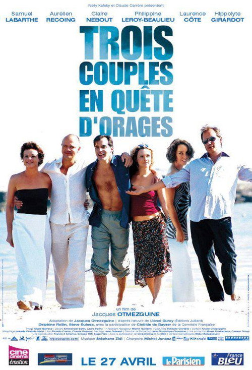 Trois Couples en quête d’orages poster