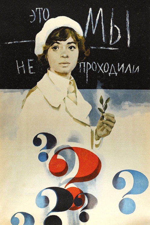 We Didn’t Learn This poster