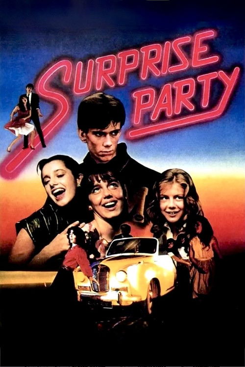 Surprise party poster