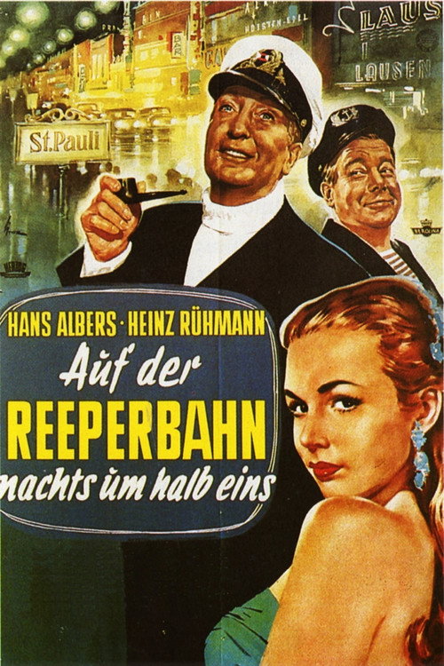 Auf der Reeperbahn nachts um halb eins poster