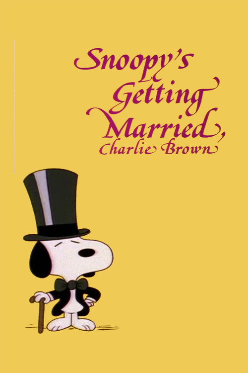Snoopy’s Getting Married, Charlie Brown poster