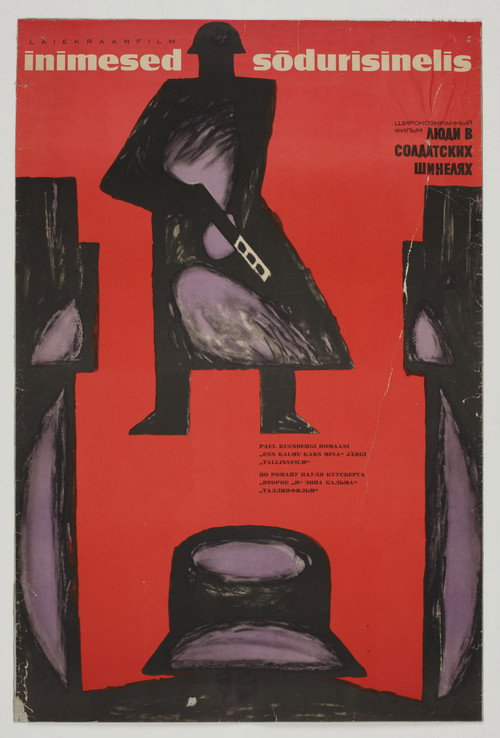 Men in Soldier’s Overcoats poster