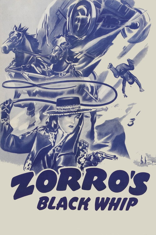 Zorro’s Black Whip poster