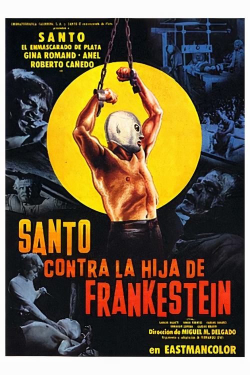 Santo vs. Frankenstein’s Daughter poster