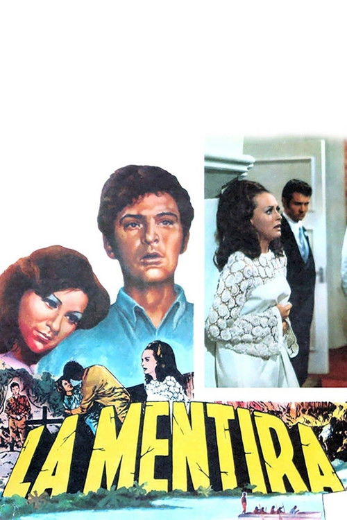 La mentira poster