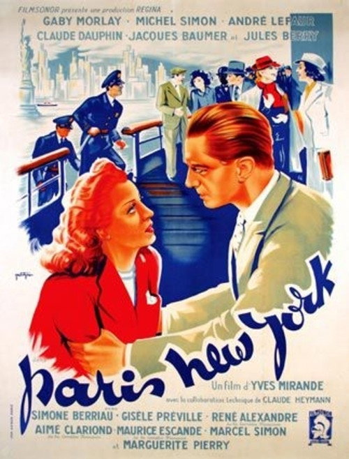 Paris – New-York poster