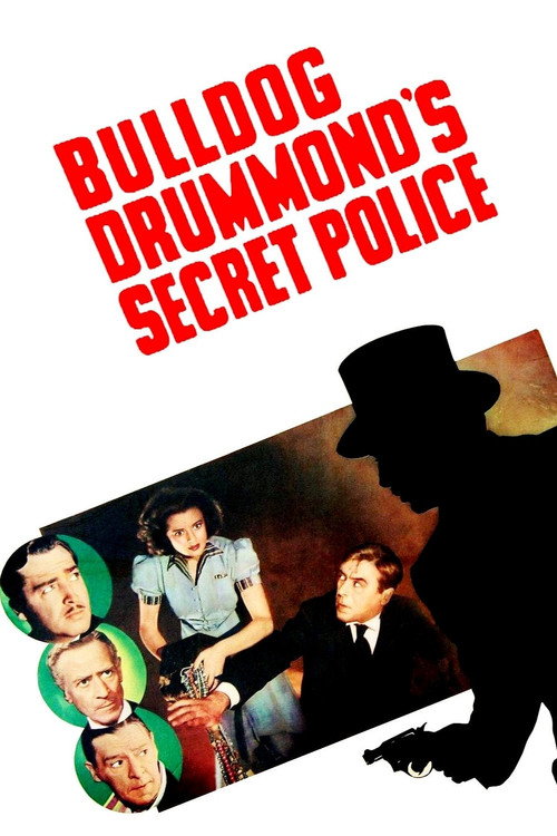 Bulldog Drummond’s Secret Police poster