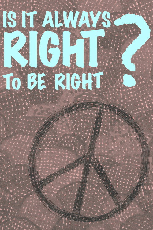 Is It Always Right to Be Right? poster