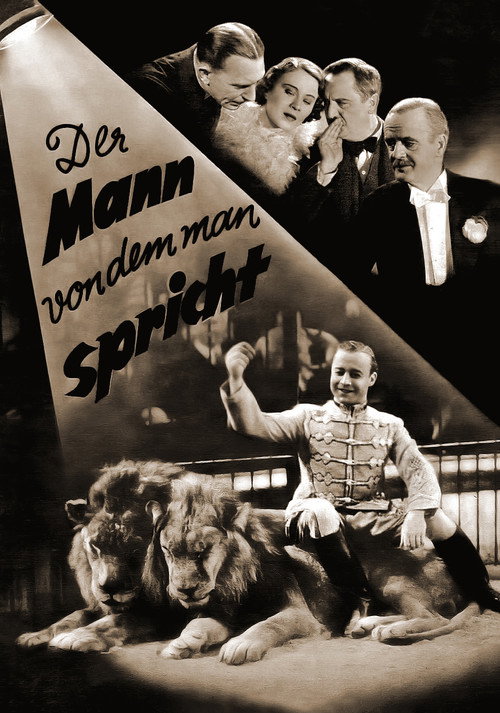 The Man Who is Talked About poster