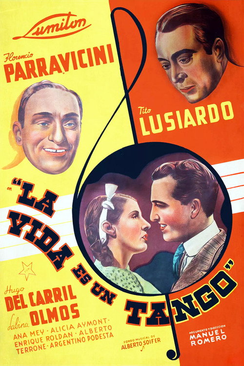 La vida es un tango poster