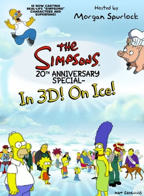 The Simpsons 20th Anniversary Special – In 3D! On Ice! poster