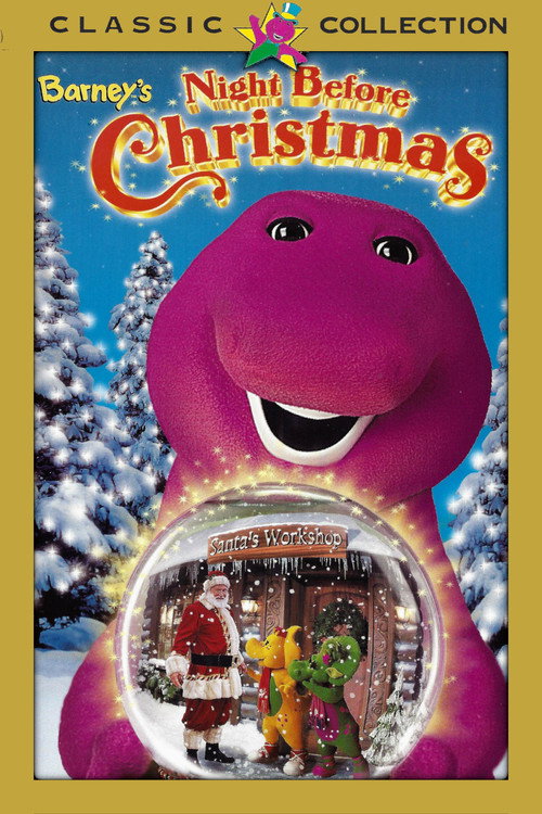 Barney’s Night Before Christmas poster