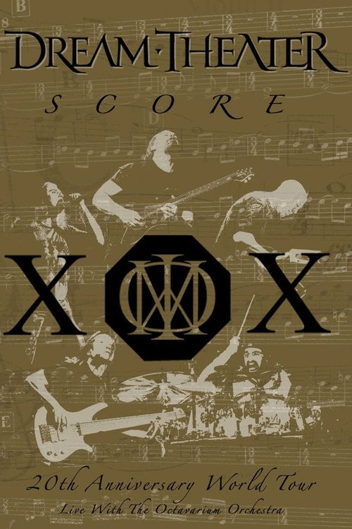 Dream Theater: Score – 20th Anniversary World Tour poster