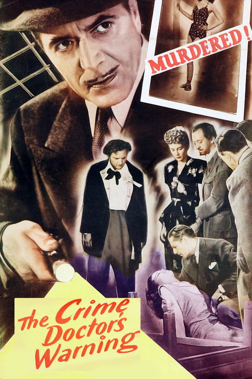 The Crime Doctor’s Warning poster