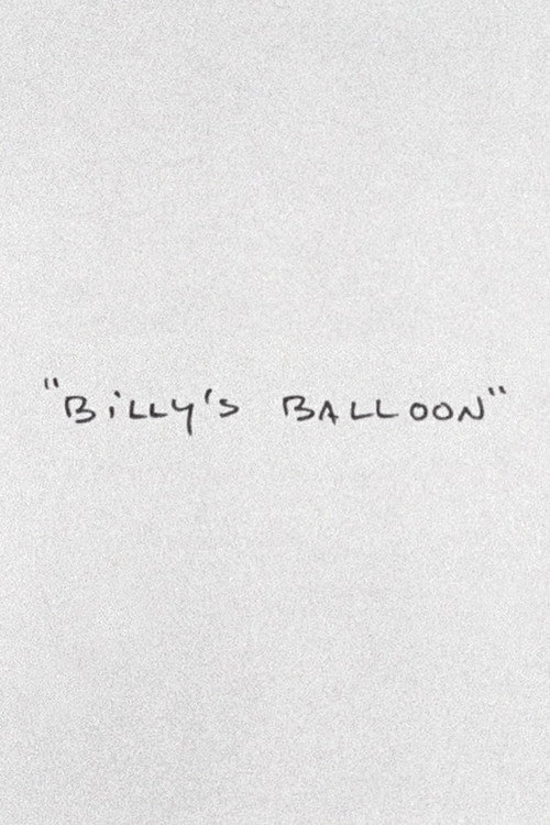 Billy’s Balloon poster
