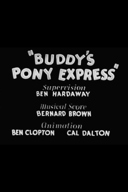 Buddy’s Pony Express poster