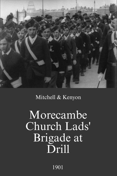 Morecambe Church Lads’ Brigade at Drill poster