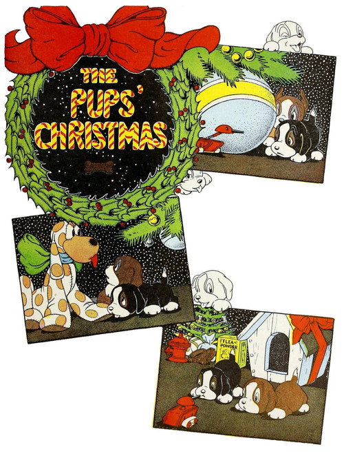 The Pups’ Christmas poster