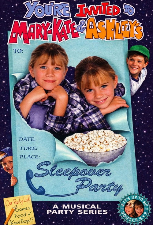 You’re Invited to Mary-Kate & Ashley’s Sleepover Party poster