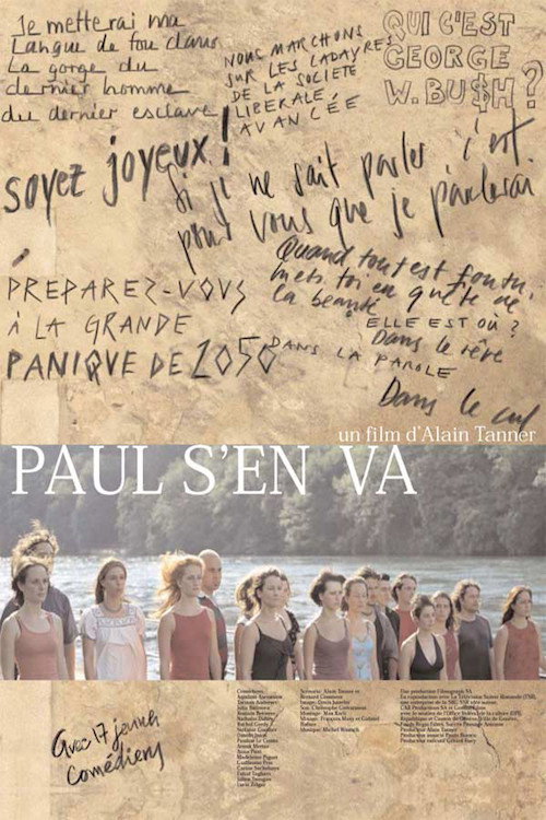 Paul s’en va poster