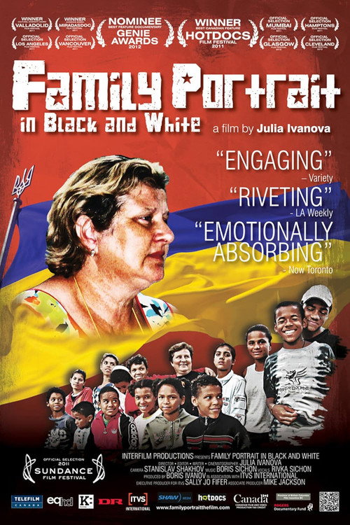 Family Portrait in Black and White poster